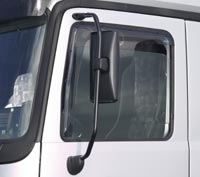 DAF XF 106 Right Hand Drive 2 Door 2013 on Front Window Deflector (pair) 