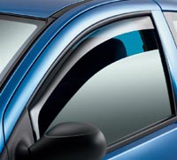 Audi A4 4 door and Avant 5 door from 2007-2015 (black window frames) Front Window Deflector (pair)